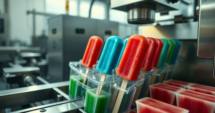 Embaladora de picolé automática otimiza produção e garante qualidade