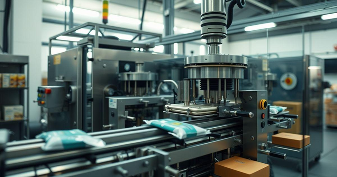 Embaladora automática transforma eficiência na produção e otimiza processos industriais