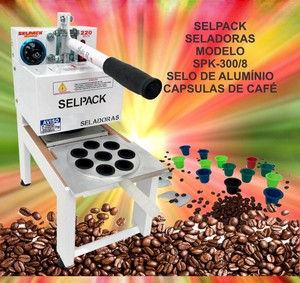 máquina embaladora de café